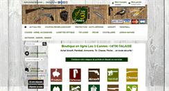 Desktop Screenshot of les3cannes.com